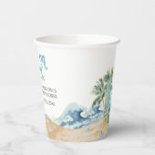 Baby aan boord Baby shower Papieren Bekers (Links)