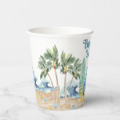 Baby aan boord Baby shower Papieren Bekers (Rechts)