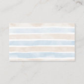 Baby aan boord Baby shower register Informatiekaartje (Achterkant)