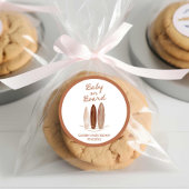 Baby aan boord Baby shower Ronde Sticker