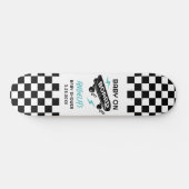 Baby aan boord Baby shower Skateboard Deck (Horizontaal)
