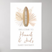 Baby aan boord Baby shower Welkomstbord Poster (Voorkant)