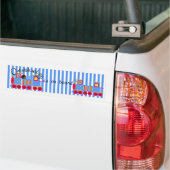Baby aan boord bumpersticker (Op Truck)