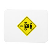 Baby aan boord magneet (Horizontaal)