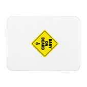 Baby aan boord magneet (Horizontaal)