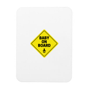 Baby aan boord magneet