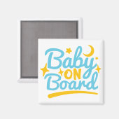 Baby aan boord magneet (Voorkant / Achterkant)