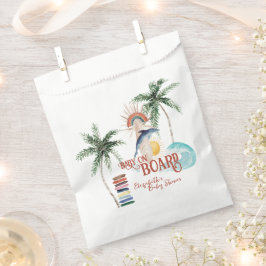 Baby aan Boord | Retro Zomer Surf Baby Shower Bedankzakje