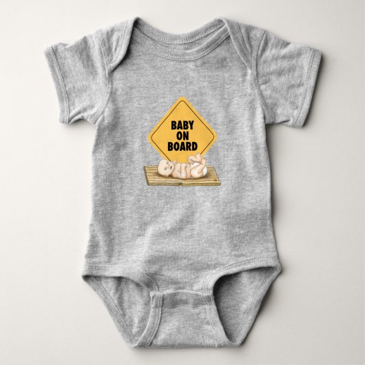 Baby aan boord romper (Voorkant)