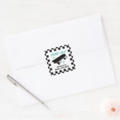 Baby aan boord Skateboard Baby shower Sticker Labe (Envelop)