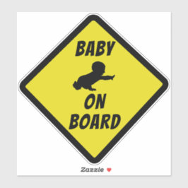 BABY aan BOORD Sticker