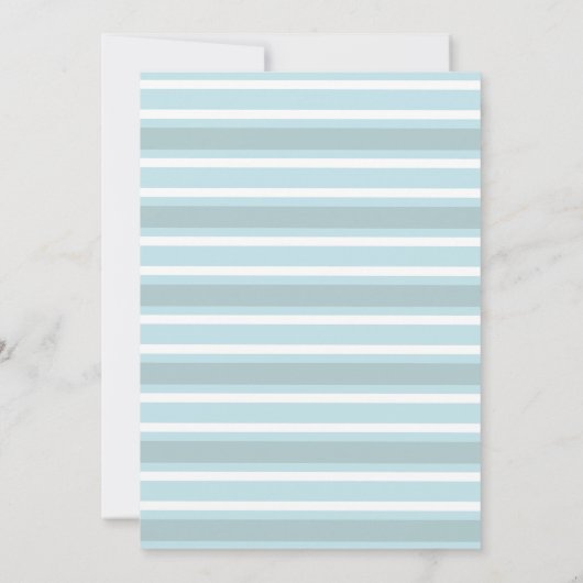 Baby aan boord Surfboard Beach Baby shower Invitat Kaart (Achterkant)