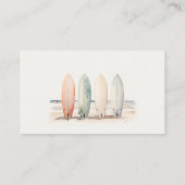 Baby aan boord Surfboard Display Shower Baby showe Informatiekaartje (Achterkant)