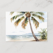 Baby aan boord, surfen Boeken voor Baby Informatiekaartje (Achterkant)