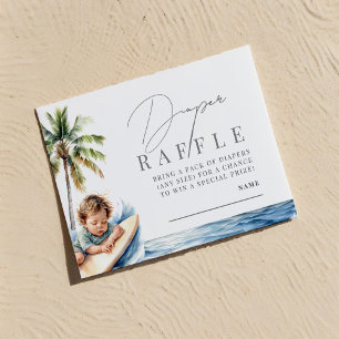 Baby aan boord, surfen Boeken voor Baby Informatiekaartje