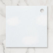 Baby Aan boord Surfing Beach Waterverf Baby shower Bedankjes Labels (Achterkant)