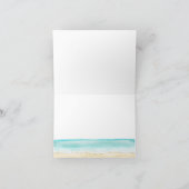 Baby aan boord Surfing Boy Baby shower Bedankkaart (Binnen)