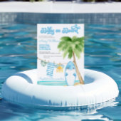 Baby aan boord Surfing Boy Baby shower Kaart