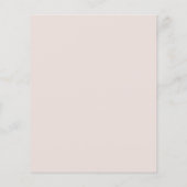 Baby aan boord surfplank beige bruin Baby shower (Achterkant)