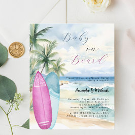 Baby aan boord surfplank meisje jongen Gender Reve