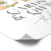 Baby aan boord Surven Baby shower Kaarten & Gesche Poster (Hoek)