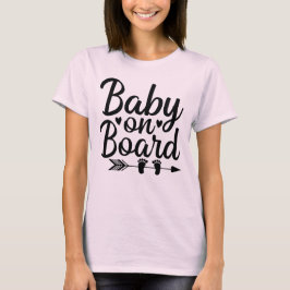 Baby aan boord t-shirt