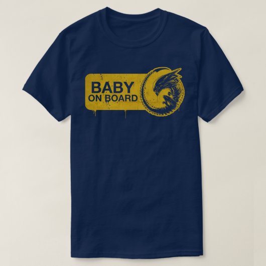Baby aan boord t-shirt (Design voorkant)