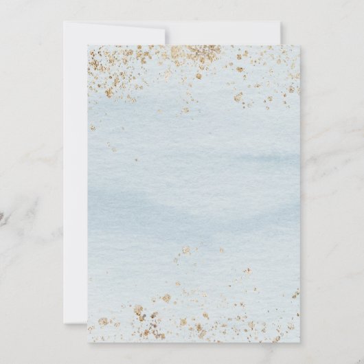 Baby aan boord uitnodiging Onder de zee nodigt jon (Achterkant)