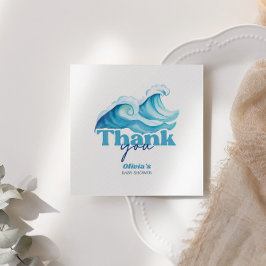 Baby aan boord van Baby shower Dank u Bedankjes Labels