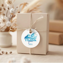 Baby aan boord van Baby shower Dank u Bedankjes Labels