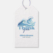 Baby aan boord van Baby shower Dank u Cadeaulabel (Voorkant)