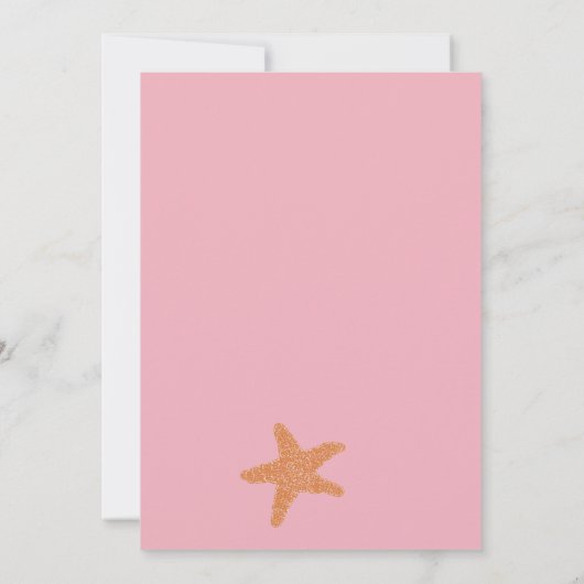 Baby Aan boord van Baby shower Ocean Theme Kaart (Achterkant)