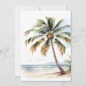 Baby aan boord van het Baby shower, Surf Beach Kaart (Achterkant)