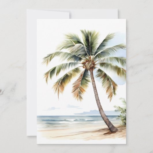 Baby aan boord van het Baby shower, Surf Beach Kaart (Achterkant)