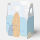 Baby aan boord van het Baby shower voor surfstrand Bedankdoosjes (Geopend)