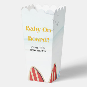 Baby aan boord van het strand baby shower dank u bedankdoosjes