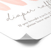 Baby aan boord van het Surfboard Baby shower Poster (Hoek)