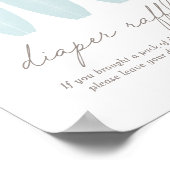 Baby aan boord van het Surfboard Baby shower Poster (Hoek)