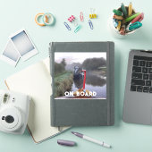 Baby Aan boord van narrowboat thema sticker (iPad Cover)