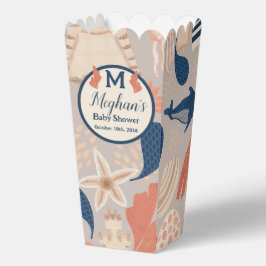 Baby aan boord van nautisch Baby shower Bedankdoosjes