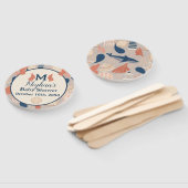 Baby aan boord van nautisch Baby shower Handwaaier (Niet-gemonteerd)