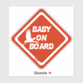 Baby aan boord van vinyl Sticker (Vel)