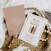 Baby aan boord Zomer Baby shower Uitnodiging