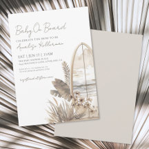 Baby Aan Boord Zomer Boho Strand Baby Borrel