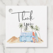 Baby aan boord, zomerBaby shower, Baby shower, E Bedankjes Labels (Voorkant)