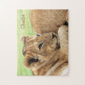 Baby aangepaste monogram puzzel (Verticaal)