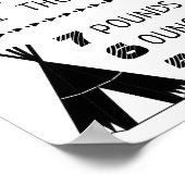 Baby - Aangepaste wandafdrukken - Poster op stam (Hoek)