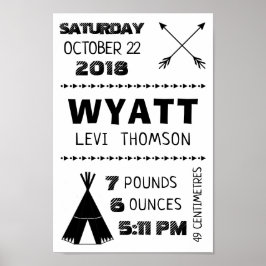 Baby - Aangepaste wandafdrukken - Poster op stam