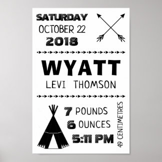 Baby - Aangepaste wandafdrukken - Poster op stam