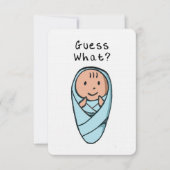 Baby aankondiging (Voorkant)